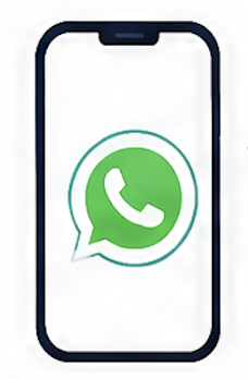 WhatsApp Status on dealer's phone